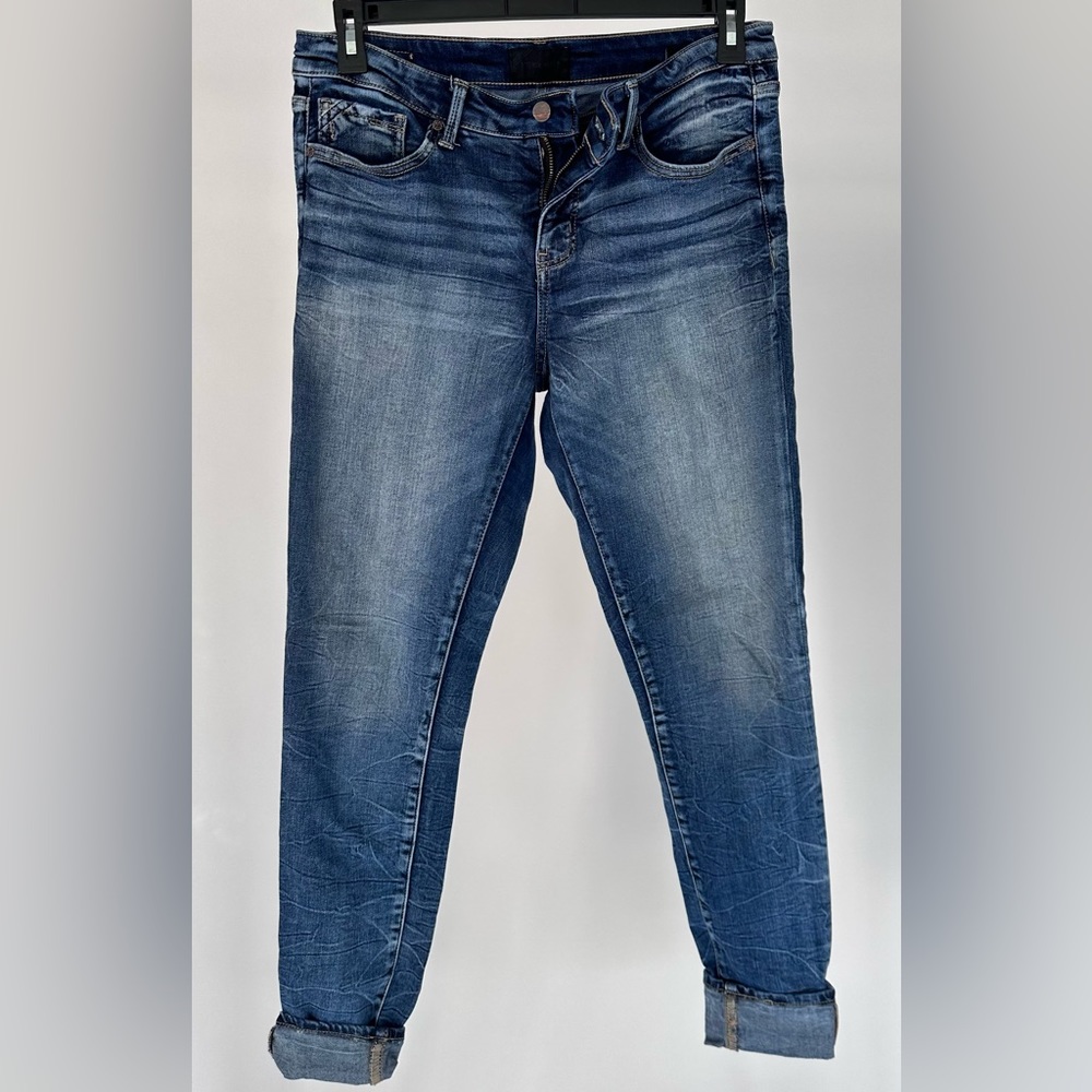 Buckle Black skinny leg jeans